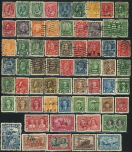 500+ Canada Postage Stamp Collection 1897-1984 Used