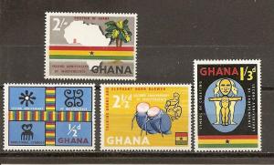 Ghana 42-45 MNH