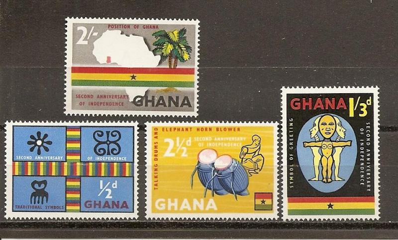 Ghana 42-45 MNH