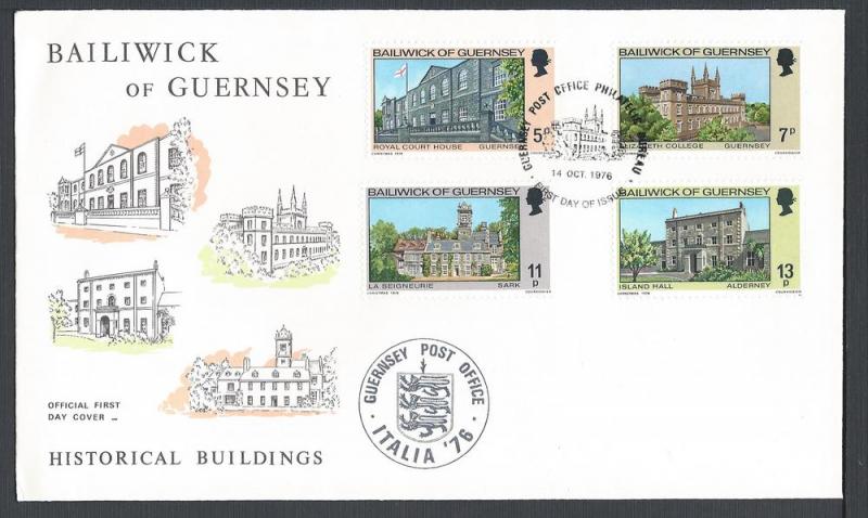 Great Britain-Guernsey, FDC