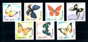 [94860] Vietnam 1987 Insects Butterflies Schmetterlingen Papillons  MNH