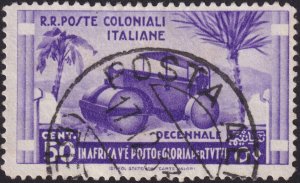 Italian Colonies: General Issues 1933 #34 vf u 50c Purple