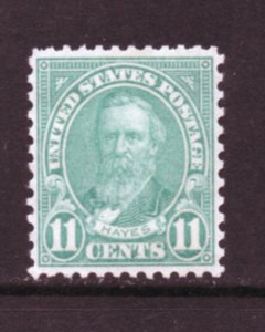 Scott #  692  unused OG hinged single