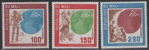 Mali #C251-C253 (1975), MNH compl. set, cat. $3.10