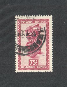 Belgium Congo Scott #238 Used