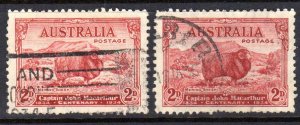 Australia 147, 147a U  CV$8.75