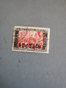 Stamps German Offices in Morocco Scott #57 used