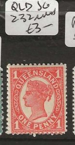 QUEENSLAND   SG232      QV  1D     MNH     P1229B  H