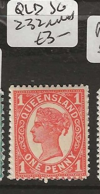 QUEENSLAND   SG232      QV  1D     MNH     P1229B  H