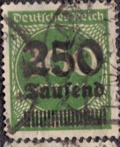 Germany 257 1923 Used