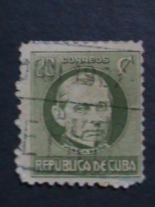 ​CUBA- VERY OLD CUBA STAMPS FAMOUS PEOPLE USED- VF WE SHIP TO WORLD WIDE.
