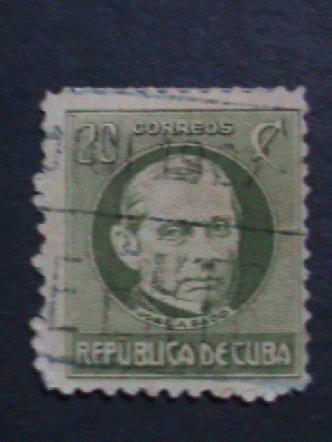 ​CUBA- VERY OLD CUBA STAMPS FAMOUS PEOPLE USED- VF WE SHIP TO WORLD WIDE.