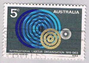 Australia 461 Used Circles 1969 (BP55622)