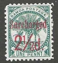 Samoa 28 Mint  SCV:$1.75
