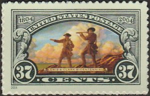 # 3854 MINT NEVER HINGED ( MNH ) LEWIS AND CLARK ON HILL