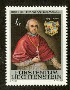 LIECHTENSTEIN 552 MNH SCV $0.95 BIN $0.50