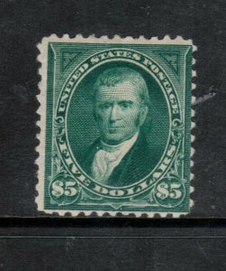 USA #263 Mint Fine Full Original Gum Hinged