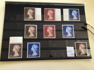 Great Britain predecimal high value mint never hinged stamps  A13089