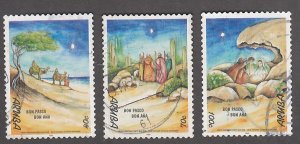 Aruba # 182-184, Christmas, Used, 1/2 Cat.