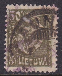 Lithuania (1921-22) #102 used