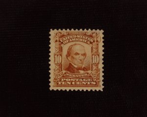 HS&C: Scott #307 Mint Fresh. Vf/Xf LH US Stamp