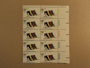 USPS Scott C85 11c XI Olympic Winter Games Sapporo 1972 P...