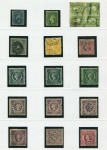 QV NEW SOUTH WALES INTERESTING CLASSIC LOT INCLUDING GOOD ONES