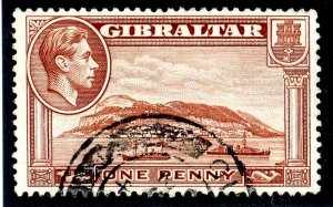Gibraltar, Scott #108, Used