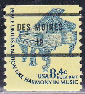 Precancel - Des Moines, IA PSS 1615C-81 - Bureau Issue