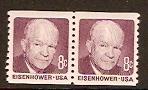 #1402 Eisenhower Coil Single Mint NH