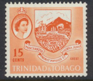 Trinidad & Tobago  SG 291  MLH  Crest  SC# 96 - see scans