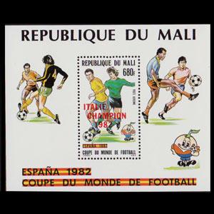 MALI 1982 - Scott# C461 S/S W.Cup Soccer Opt. NH