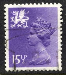 STAMP STATION PERTH Wales #WMH27 QEII Definitive Used 1971-1993