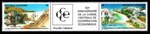 1991 New Caledonia 923-924strip Architecture