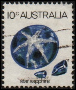 Australia 562 - Used - 10c Star Sapphire (1974) +