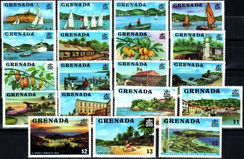 Grenada #583-601 MNH CV $7.25 (X401)