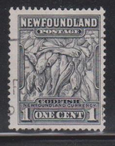 NEWFOUNDLAND Scott # 184 Used - Codfish Newfoundland Currency