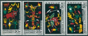 Dahomey 1965 SG219-222 Abomey Rug-weaving set MLH