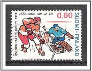 Finland #544 Hockey Championships Used