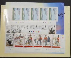 EDW1949SELL : ASCENSION Very clean collection of ALL Cplt sets & S/S. Cat $961.