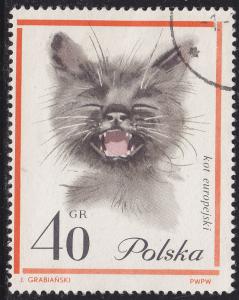 Poland 1217 European Cats 1964