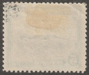 Mozambique, Scott#C1,  mint hinged,  5, blue, plane