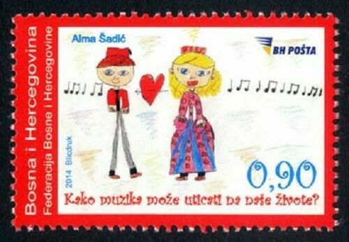 BOSNIA & HERZEGOVINA/2014, Children’s postage stamp, MNH