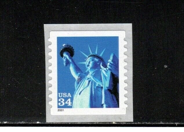3466 * STATUE OF LIBERTY * U.S. Postage Stamp COIL  MNH