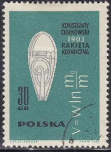 Poland 1178 The Conquest of Space 30GR 1963