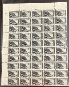 746 Acadia Park, National Parks Years Issue MNH 7 c  Sheet of 50  1934