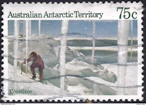 AUSTRALIAN ANTARCTIC TERRITORY (AAT) 1987 QEII 75c Multicoloured, Scenes-Coas...