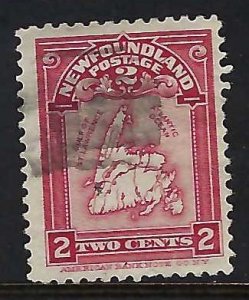 Newfoundland 86 VFU MAP H1111-10