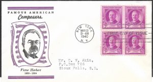 Doyle's_Stamps: Complete Akins Famous Americans Linnprint Cache FDC Set