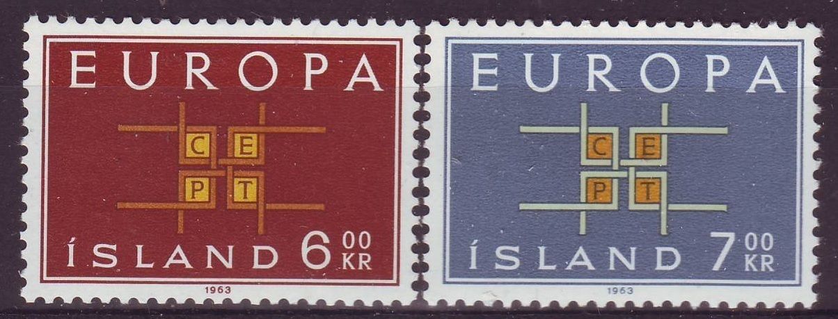Iceland 1963 Europa CEPT Issue